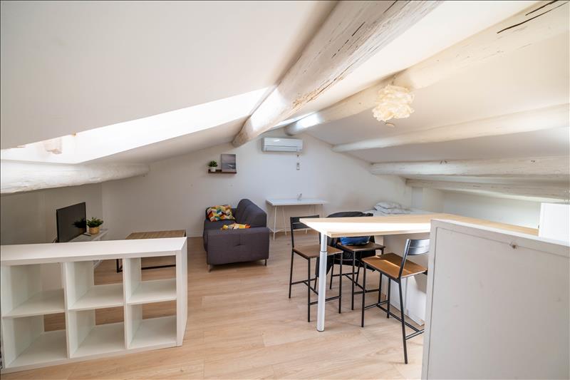 Appartement - 3ème étage - 50 m2 - 1 pièce - Meublé