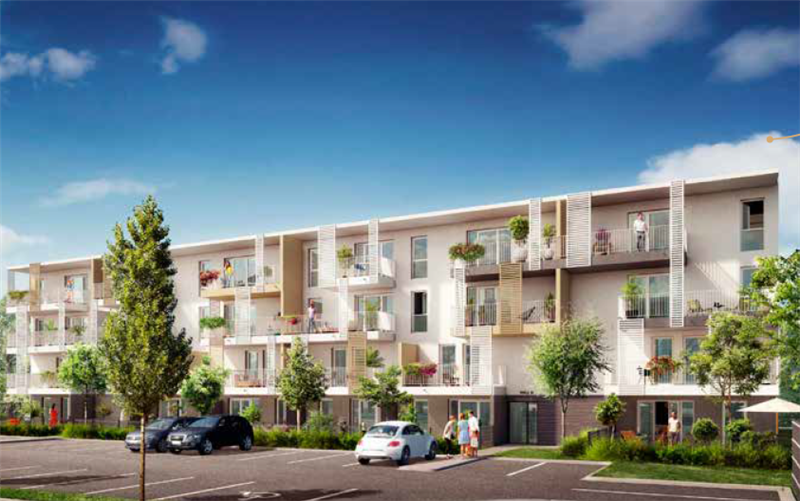 Duplex neuf avec jardin privatif- RDC - 67,50 m² - 3 pièces